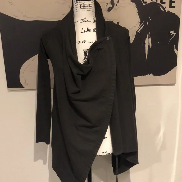 All saints drape sweater cardigan - Picture 3 of 6